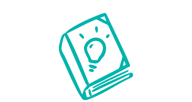 Illustration livre bleu